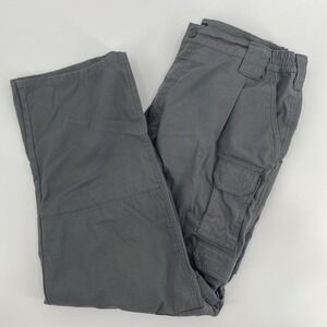 5.11 Tactical Pants Mens Tag 38x30 Actual 34x29 Gray Taclite Pro Cargo Utility